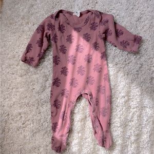 Kate Quinn floral footie